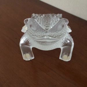 Lalique frog